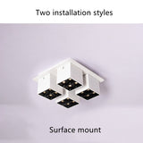 LED downlight square spotlight 32W embedded ceiling downlight bedroom living room aisle restaurant home lighting lighting