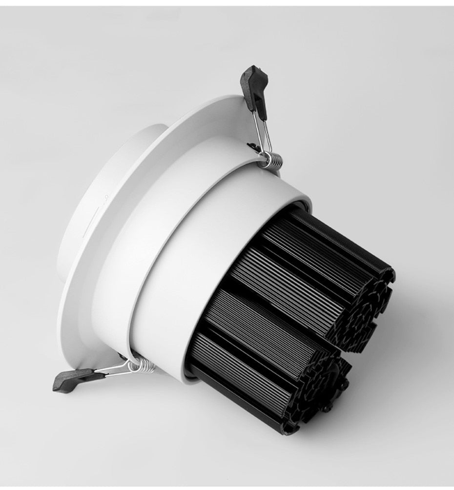 Focusable Led Downlights 5W 10W Led Ceiling Light 15W Recessed Down Light Round Ceiling lamp 220V 110V  LED Spot Light Lightings