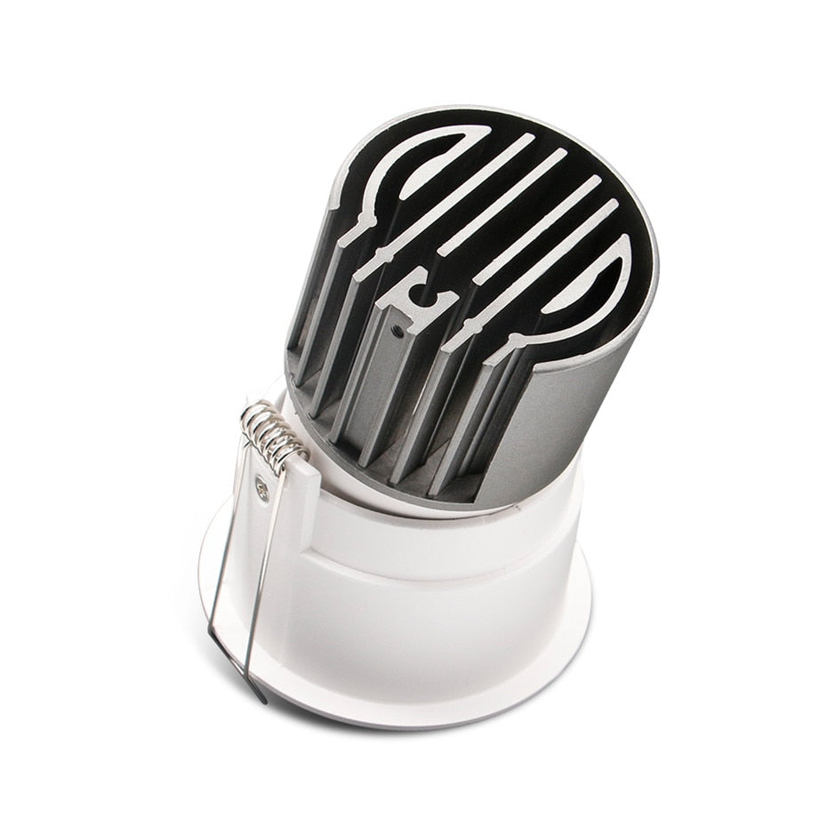 Dimmable LED Recessed spot light Narrow Border Downlight living room spotlight 7W 12W 15W downlight minimalist bedroom light