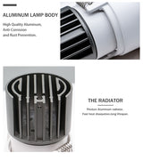 Dimmable LED Recessed spot light Narrow Border Downlight living room spotlight 7W 12W 15W downlight minimalist bedroom light