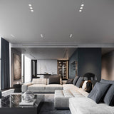 Dimmable LED Recessed spot light Narrow Border Downlight living room spotlight 7W 12W 15W downlight minimalist bedroom light