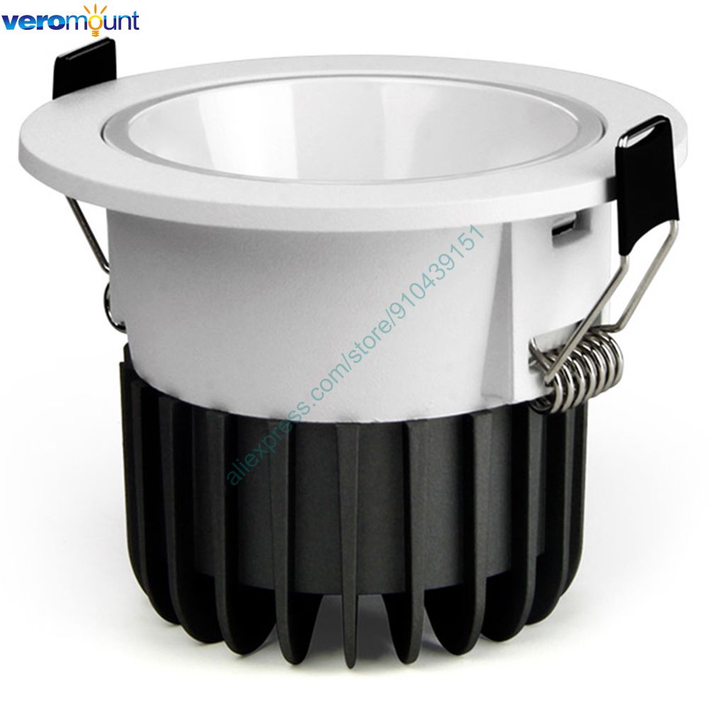 MiBoxer 6W Anti-glare RGB+CCT LED Downlight Dimmable Ceiling 110V 220V 60 Degree Angle 2.4G RF Remote WiFi Voice Control FUT070