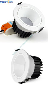 MiBoxer 6W Anti-glare RGB+CCT LED Downlight Dimmable Ceiling 110V 220V 60 Degree Angle 2.4G RF Remote WiFi Voice Control FUT070