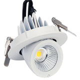 Dimmable LED downlight 10W 15W 25W 30W adjustable 360 led light warm white natural white cold white Trunk downlight AC85-260V
