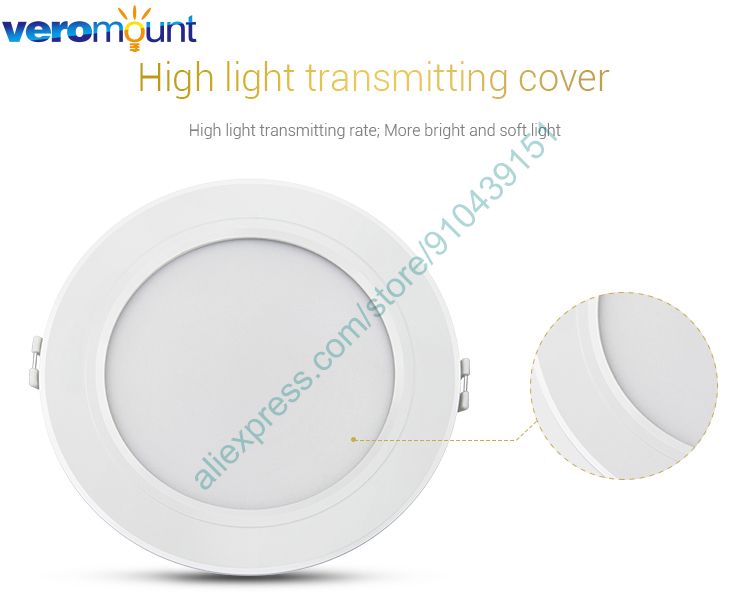 MiBoxer FUT061 9W Smart RGB+CCT LED Recessed Ceiling Downlight AC110V 220V 2700K~6500K 2.4G RF Wireless Remote WiFi APP Control