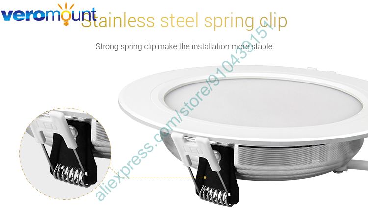 MiBoxer FUT061 9W Smart RGB+CCT LED Recessed Ceiling Downlight AC110V 220V 2700K~6500K 2.4G RF Wireless Remote WiFi APP Control