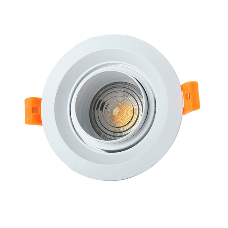 Dimmable 15/45/60 Degree Zoom Focusing 360 Degree Rotation LED COB Downlight 5W 10W 15W LED Spotlight Led Light Bulb 110V 220V