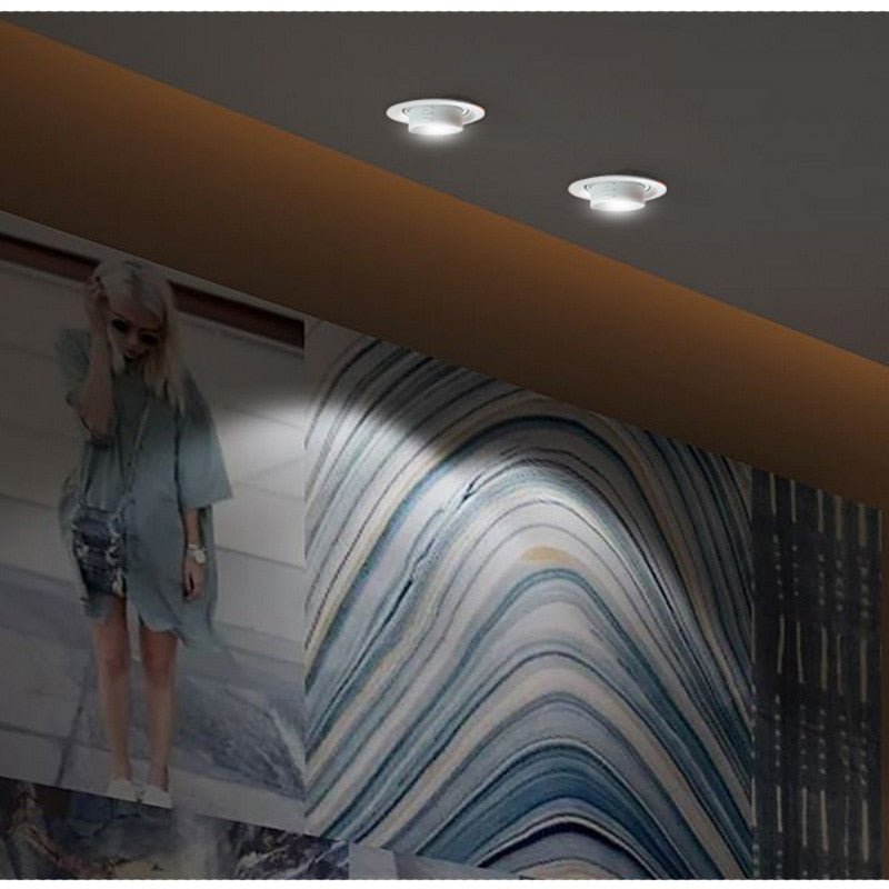 Dimmable 15/45/60 Degree Zoom Focusing 360 Degree Rotation LED COB Downlight 5W 10W 15W LED Spotlight Led Light Bulb 110V 220V