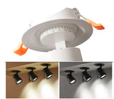 Dimmable Embedded COB Ceiling 12W 20W 35W AC85-265V Rotate 360 Degrees LED Downlight Home Lighting