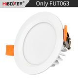 LED Round Brightness adjustable Miboxer 6W RGB+CCT Waterproof LED Downlight FUT063 AC 100V-240V