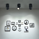 Dimmable Surface Mounted Anti Glare LED Downlights 7W 12W 15W 18W Epistar Chip COB Ceiling Spot Lights AC85~265V Background Lamps