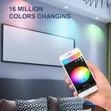 Gledopto Smart Zigbee 3.0 Dimmable LED Ceiling Downlight Suitable For Bedroom Living Room Kitchen Corridor 2200-6500K Pro 12W