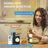 Gledopto Smart Zigbee 3.0 Dimmable LED Ceiling Downlight Suitable For Bedroom Living Room Kitchen Corridor 2200-6500K Pro 12W