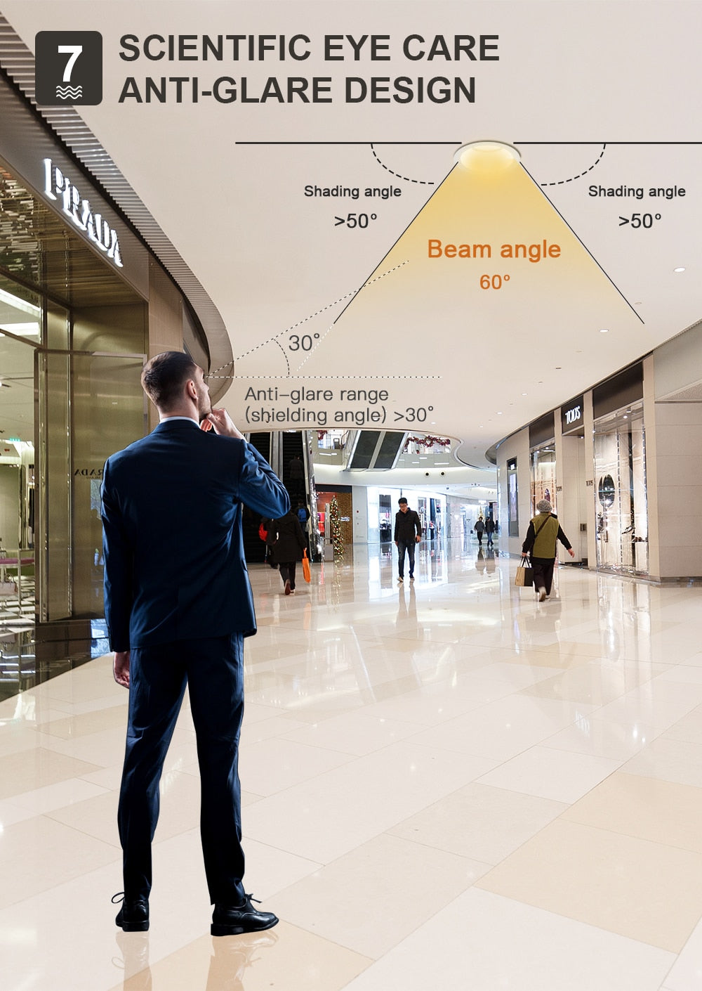 Gledopto Smart Zigbee 3.0 Dimmable LED Ceiling Downlight Suitable For Bedroom Living Room Kitchen Corridor 2200-6500K Pro 12W