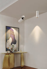 Dimmable LED downlight surface mounted COB LED ceiling spotlight 7W 12W 15W LED light background wall lighting AC85-265V