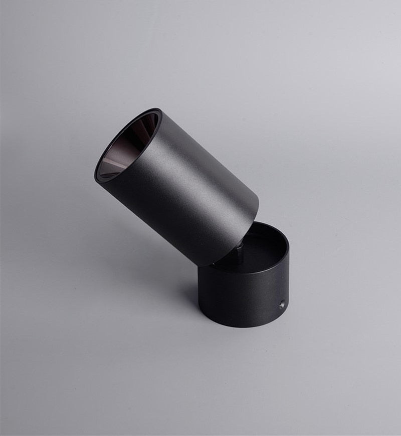 Dimmable LED downlight surface mounted COB LED ceiling spotlight 7W 12W 15W LED light background wall lighting AC85-265V