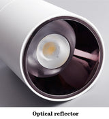 Dimmable LED downlight surface mounted COB LED ceiling spotlight 7W 12W 15W LED light background wall lighting AC85-265V