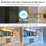 ZIGBEE Smart Home 6W/9W/12W LED Downlight Work with Alexa Echo Plus SmartThings Lights 2700~6500K Warm White Cold White