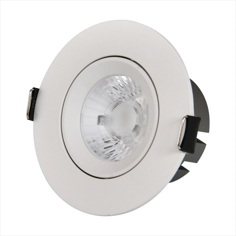 Dimmable LED COB downlight 110V 220V Spotlight 7W 10W 15W 20W 25W 30W Highlight Lamp Ceilinglight for Indoor lighting