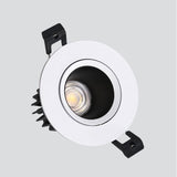 Dimmable Recessed Anti Glare COB LED Downlights 9W/12W/15W LED Ceiling Spot Lights AC85~265V LED Background Lamp Indoor Lighting
