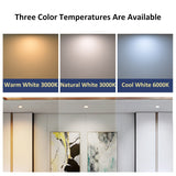 Embedded Anti-glare Narrow Side LED Downlight Embedded LED Spotlight Lamps 7W 12W 20W 30W Round White Focos Led for Exhibition