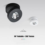 Ultra-Thin Led Downlight 360 Angle Adjustable Ceiling Spot Light 3W 5W 7W Surface mounted ceiling downlight AC220V Indoor Lights