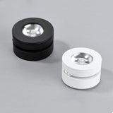 Ultra-Thin Led Downlight 360 Angle Adjustable Ceiling Spot Light 3W 5W 7W Surface mounted ceiling downlight AC220V Indoor Lights