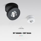 Ultra-Thin Led Downlight 360 Angle Adjustable Ceiling Spot Light 3W 5W 7W Surface mounted ceiling downlight AC220V Indoor Lights
