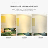 White Downlight COB Anti-Glare Narrow Frame Household Opening 7.5 CM110V 220V 5W 7W 12W 18W Ultra-Thin Embedded LED Ceiling Light