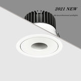 Dimmable LED Downlight 7W 12W 15W  Round Recessed Lamp AC220V 110V Bulb Bedroom Kitchen Indoor Anti Glare Spot Lighting