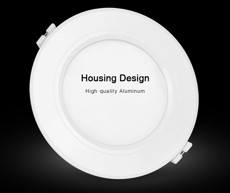 Smart LED lamp Miboxer 6W RGB + CCT LED downlight FUT068 round AC 100V-240V brightness dimmable living room bedroom downlight