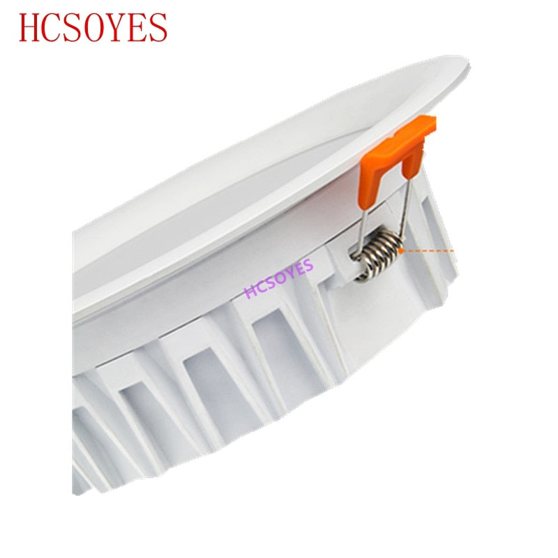 MIBOXER FUT065 18W /FUT066 12W RGB+CCT LED Downlight Brightness adjustable AC110 220V Color temperature Wireless WIFI APP