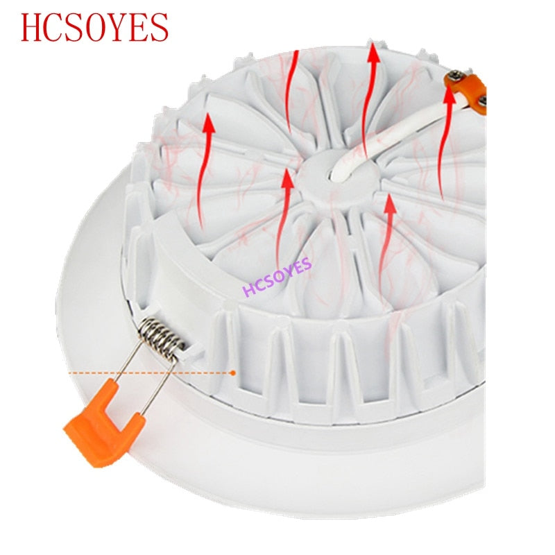 MIBOXER FUT065 18W /FUT066 12W RGB+CCT LED Downlight Brightness adjustable AC110 220V Color temperature Wireless WIFI APP