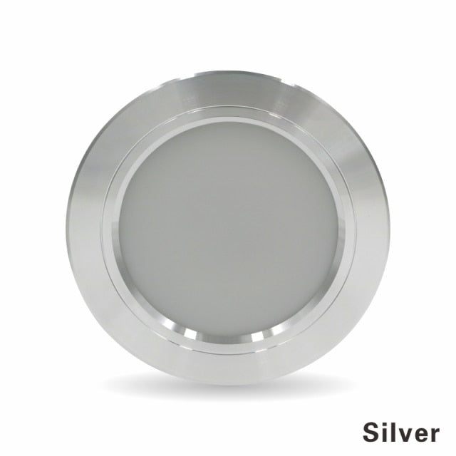 Led Downlight 220v Ceiling Light 5W 9W 12W Recessed Down light Round Led Panel Light 6pcs/lot 15W 18W Spotlight Indoor Lighting