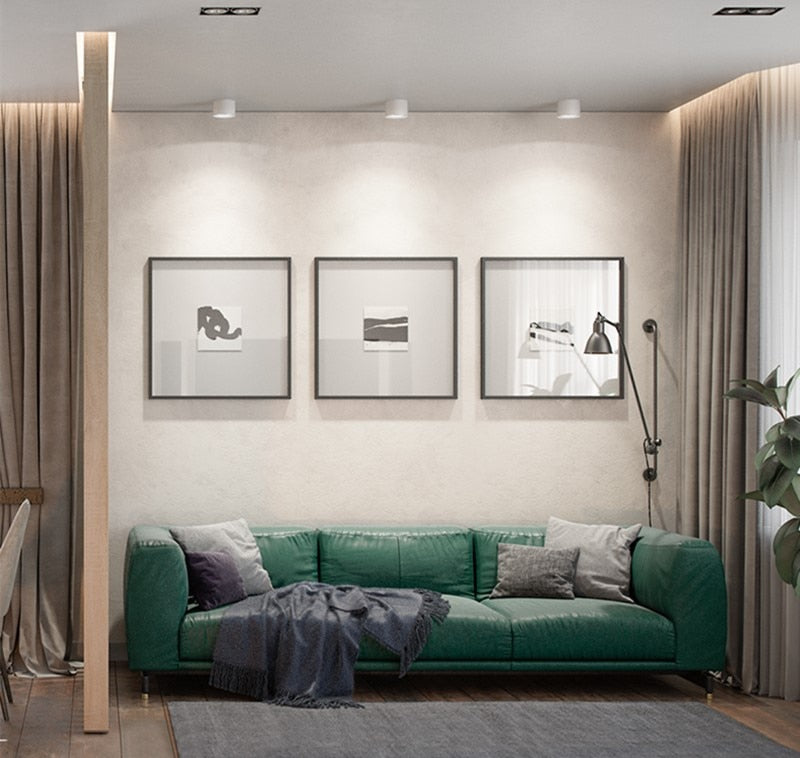 Dimmable Surface Mounted Downlight Ceiling light 7W 9W 12W 15W 18W AC85-265V COB down light LED Spot light indoor lighting