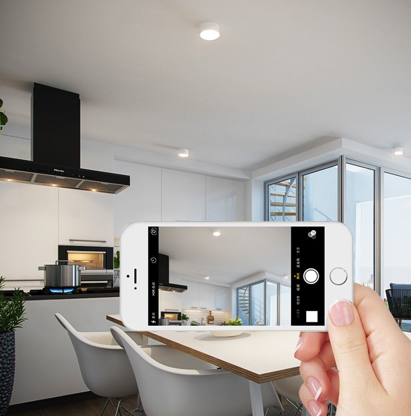 Dimmable Surface Mounted Downlight Ceiling light 7W 9W 12W 15W 18W AC85-265V COB down light LED Spot light indoor lighting