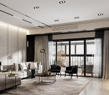 Energy saving Recessed Double LED Dimmable Downlight COB 7w 9w 12W 24W LED Spot light decoration Ceiling Lamp AC 110V 220V