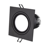 Energy saving Recessed Double LED Dimmable Downlight COB 7w 9w 12W 24W LED Spot light decoration Ceiling Lamp AC 110V 220V