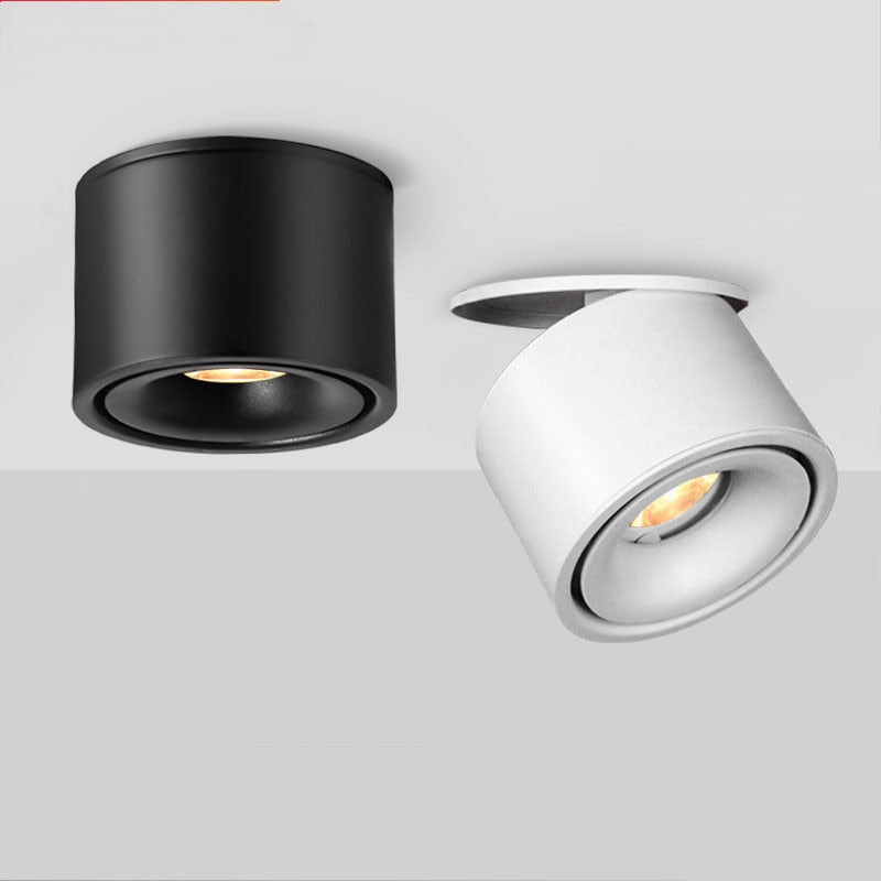 Dimmable LED COB Downlight 15W 12W Recessed Ceiling Spot Light 9W AC85-265V Lamp Warm Natural Cold White Indoor Home Lighting