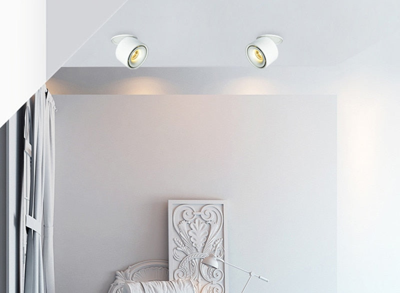 Dimmable LED COB Downlight 15W 12W Recessed Ceiling Spot Light 9W AC85-265V Lamp Warm Natural Cold White Indoor Home Lighting