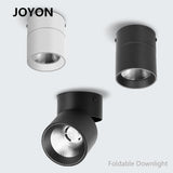 LED Surface Mounted Downlight Ceiling Spotlight Adjustable Angle Non-opening Ceiling Aisle Corridor Entrance Hallway Downlight