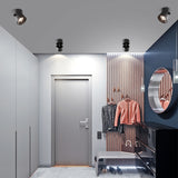 LED Surface Mounted Downlight Ceiling Spotlight Adjustable Angle Non-opening Ceiling Aisle Corridor Entrance Hallway Downlight