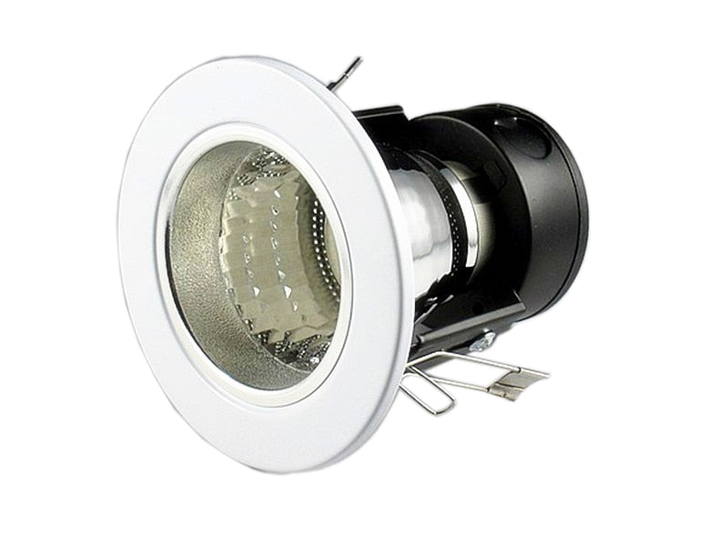 NEW 2.5inch E27 White Round Recessed Casing Downlight Holder e27 5pcs ...