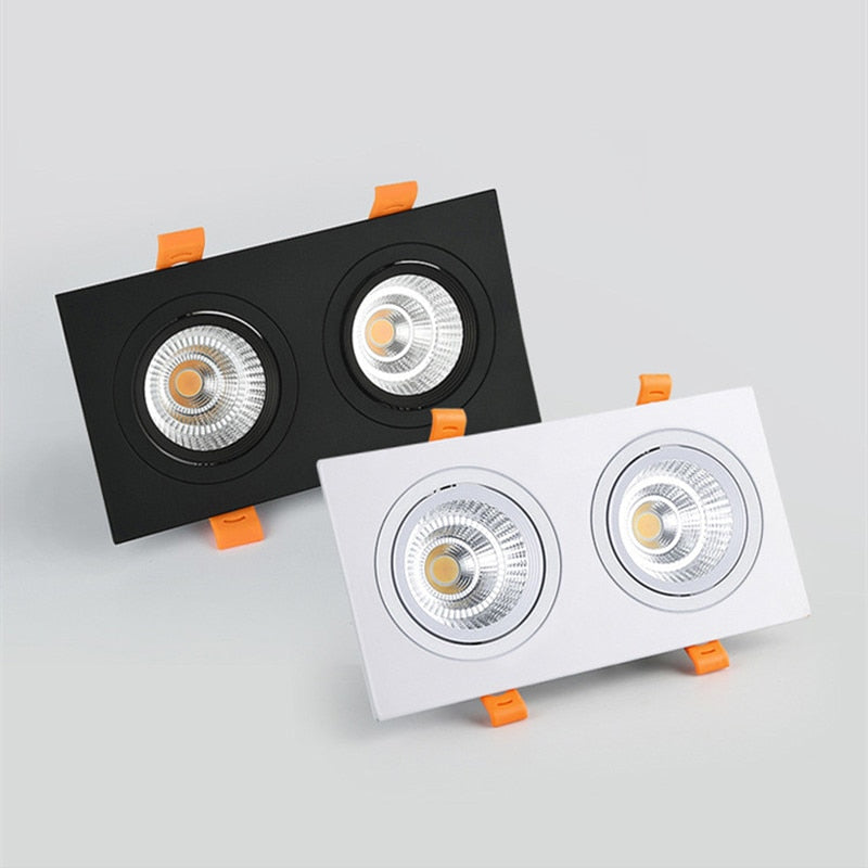 Recessed LED COB Downlight 30W Dimmable 110v 220v Ceiling Lamp 20W Spot Lights 60° For Living Room Bedroom Shop