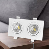 Recessed LED COB Downlight 30W Dimmable 110v 220v Ceiling Lamp 20W Spot Lights 60° For Living Room Bedroom Shop