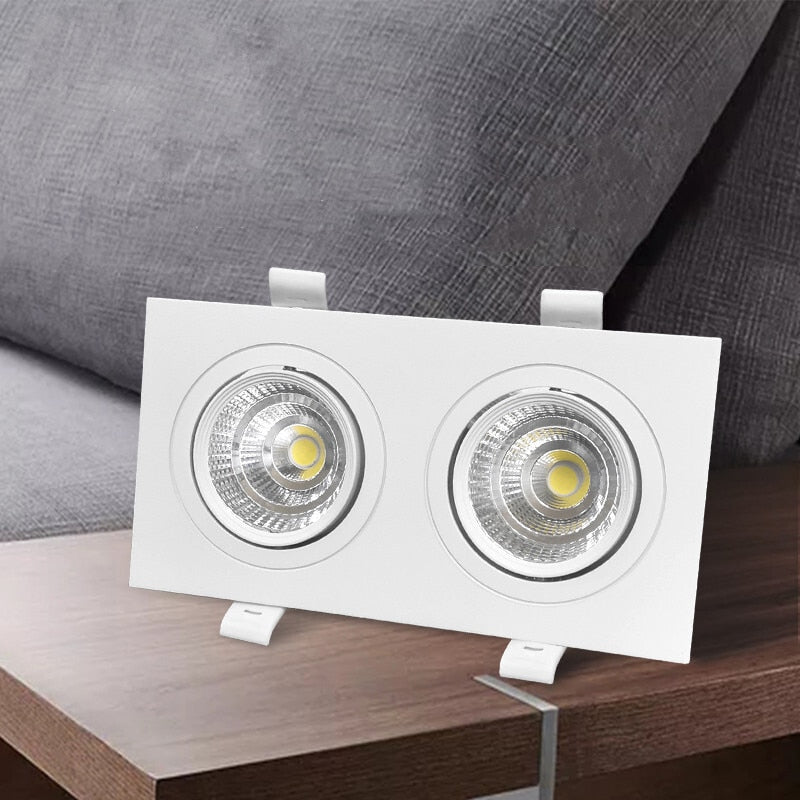 Recessed LED COB Downlight 30W Dimmable 110v 220v Ceiling Lamp 20W Spot Lights 60° For Living Room Bedroom Shop