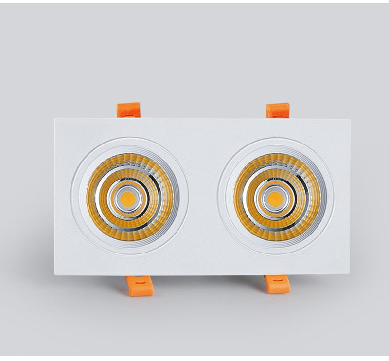 Recessed LED COB Downlight 30W Dimmable 110v 220v Ceiling Lamp 20W Spot Lights 60° For Living Room Bedroom Shop