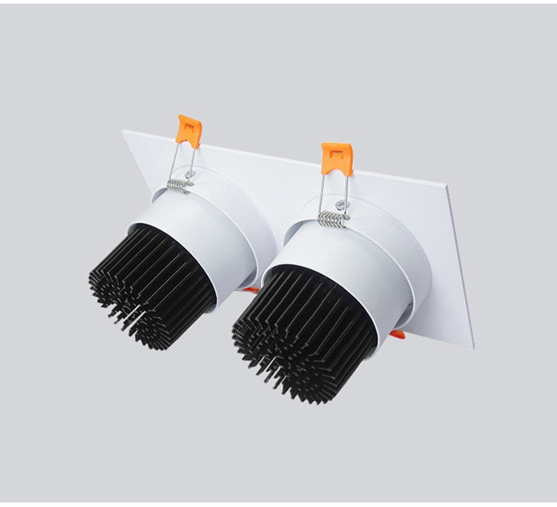 Recessed LED COB Downlight 30W Dimmable 110v 220v Ceiling Lamp 20W Spot Lights 60° For Living Room Bedroom Shop