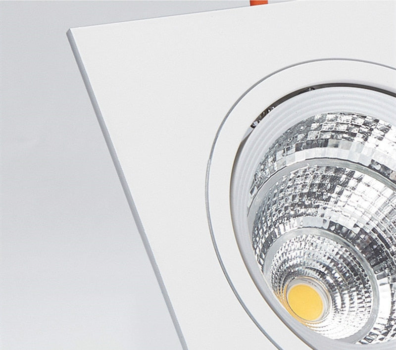 Recessed LED COB Downlight 30W Dimmable 110v 220v Ceiling Lamp 20W Spot Lights 60° For Living Room Bedroom Shop