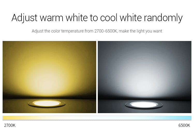 LED Downlight Spotlight Dimmable RGB+CCT 50Hz/60Hz 6W/9W/12W/15W/18W/25W MiBoxer FUT060/061/062/063/064/065/066/068/069/070/071/072